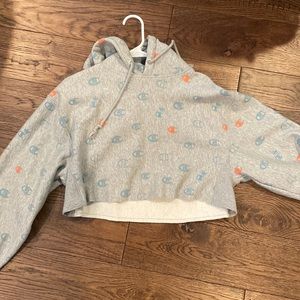 Champion cropped hoodie